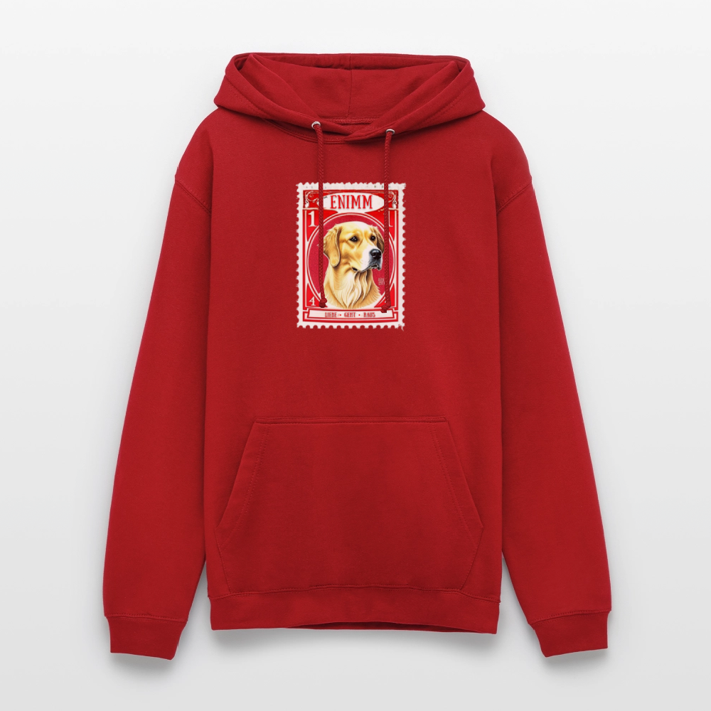 Bali Card Unisex Hoodie - red