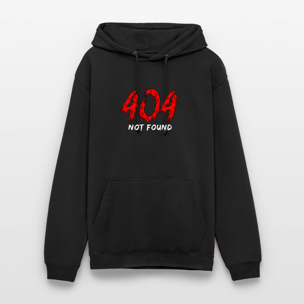 404 Not Found Unisex Hoodie - black