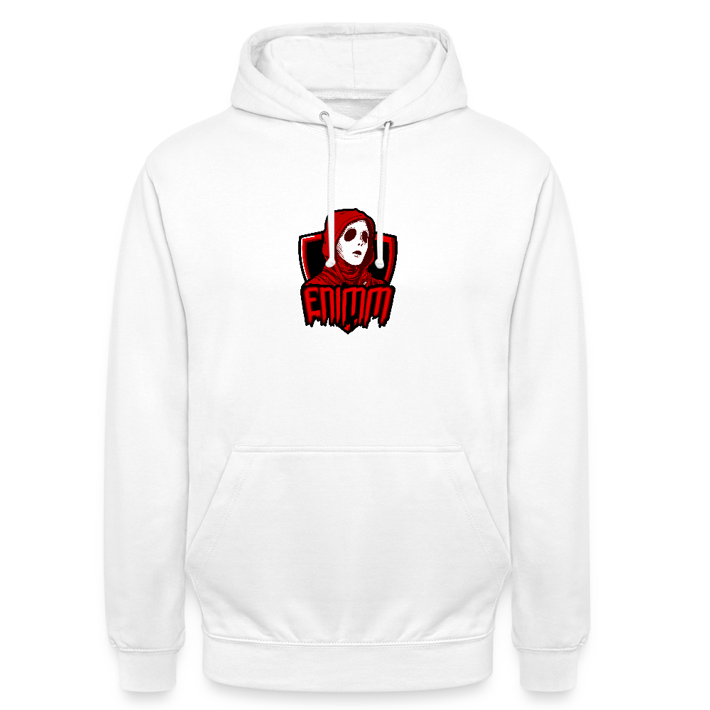 Unisex Hoodie Enimm - white