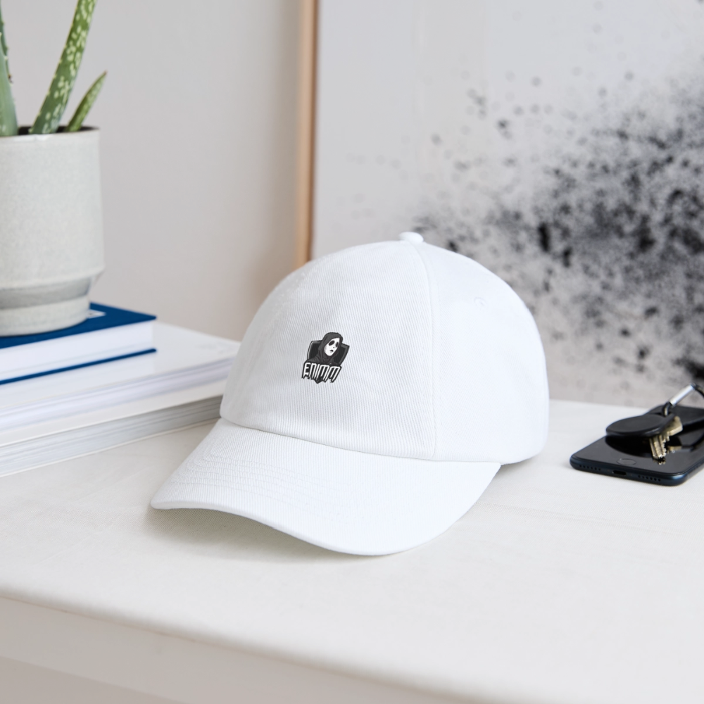 Baseball Cap - white/white