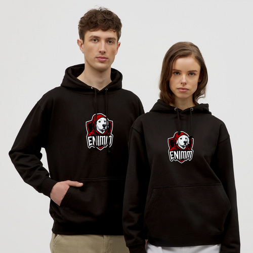 Bali Red Unisex Hoodie - black