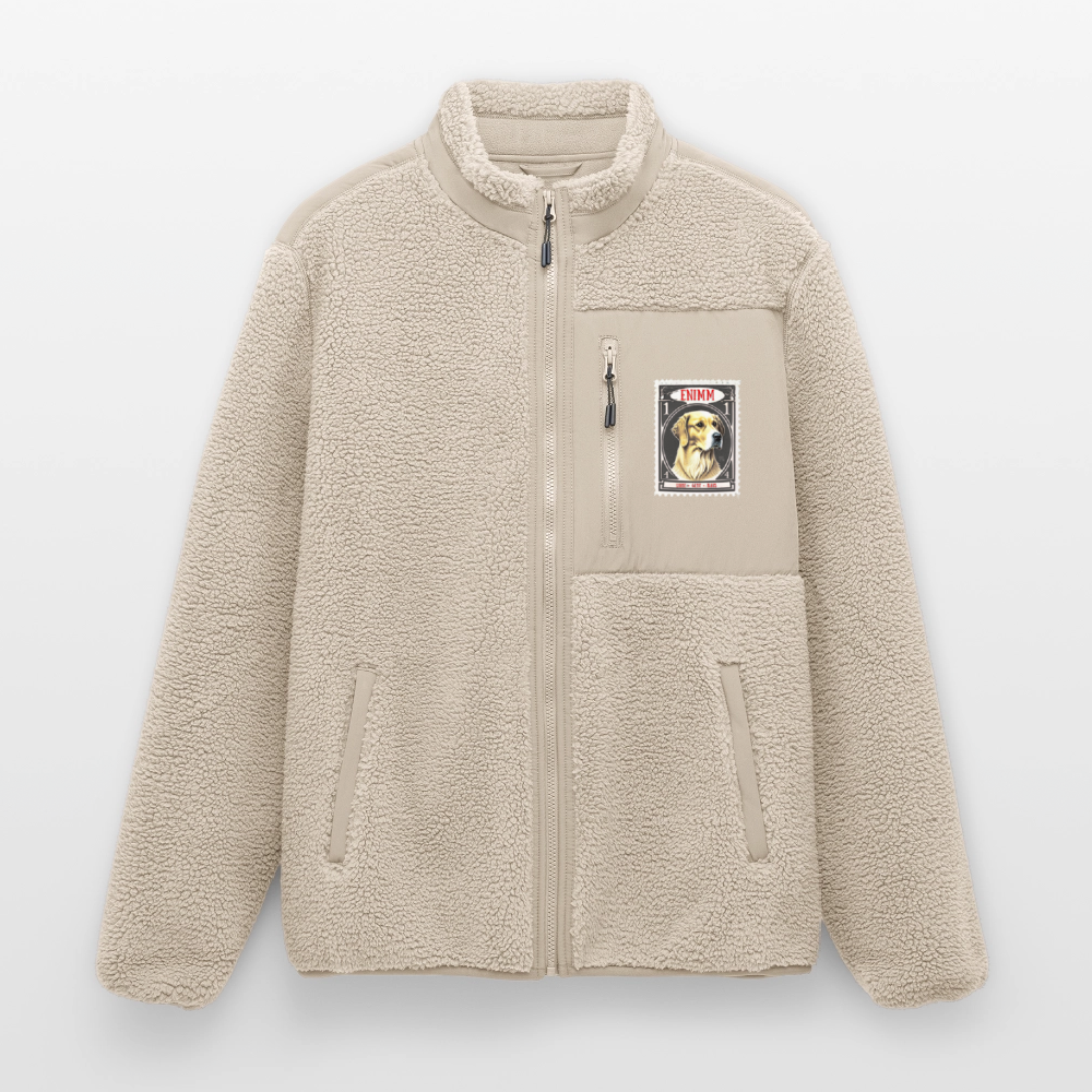 Stanley/Stella RELAXED FIT Unisex sherpa jacket - beige