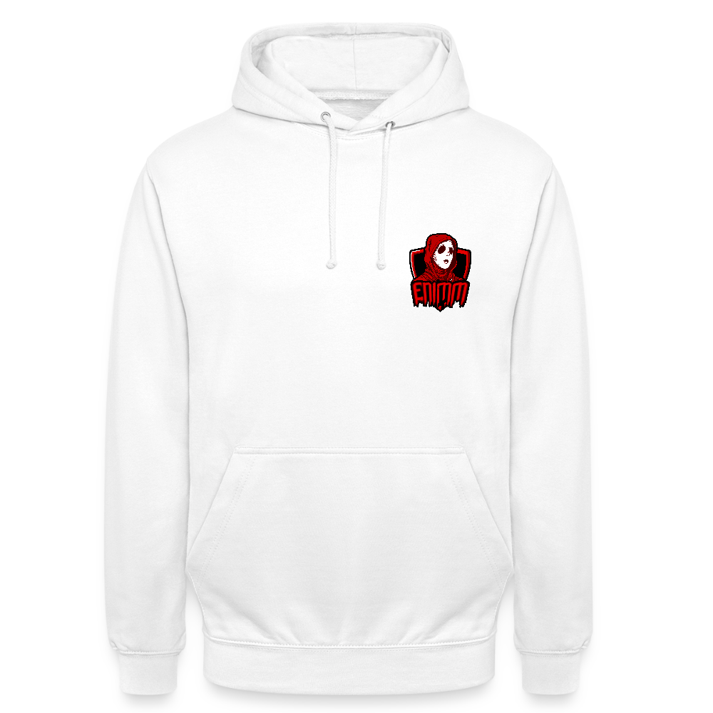 Enimm Unisex Hoodie - white