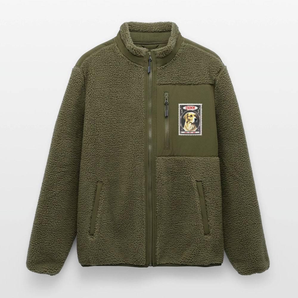 Stanley/Stella RELAXED FIT Unisex sherpa jacket - khaki