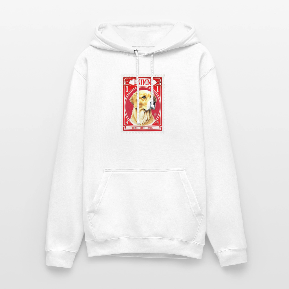 Bali Card Unisex Hoodie - white